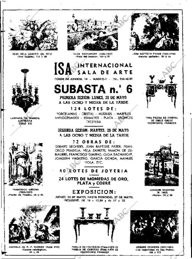 ABC MADRID 26-05-1973 página 136