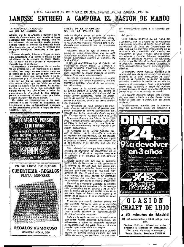 ABC MADRID 26-05-1973 página 33