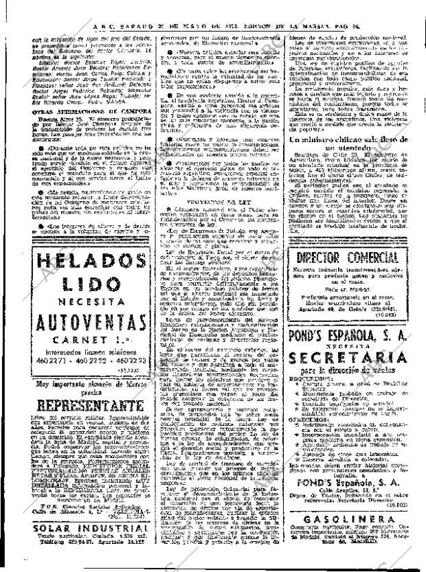 ABC MADRID 26-05-1973 página 34