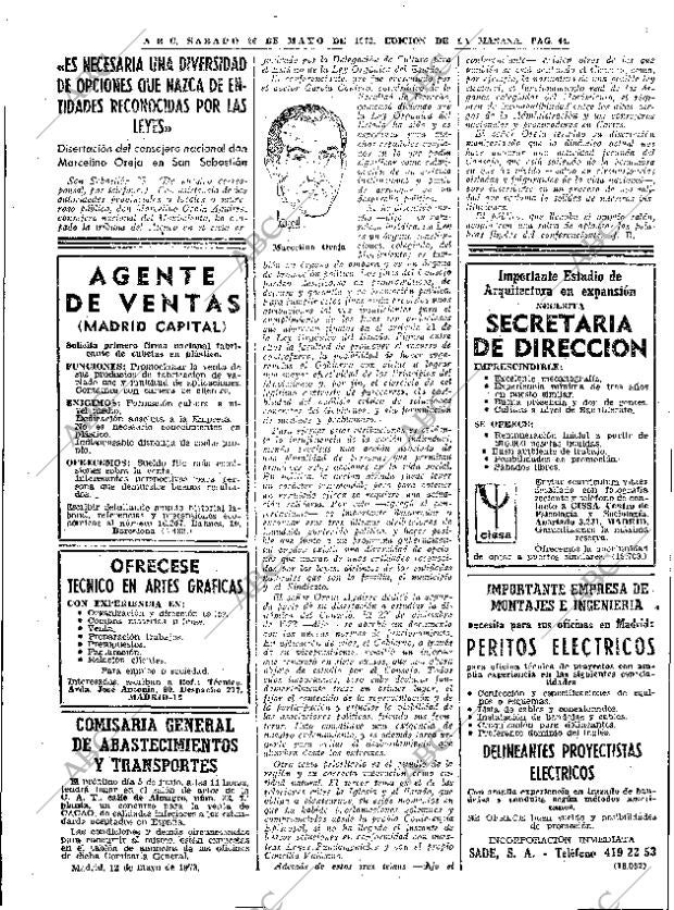 ABC MADRID 26-05-1973 página 42