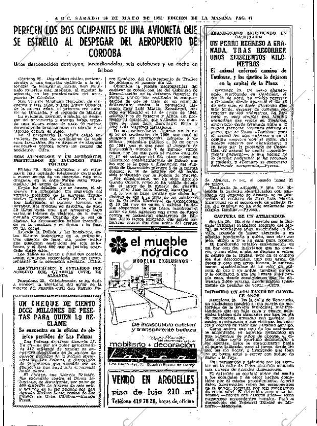 ABC MADRID 26-05-1973 página 45