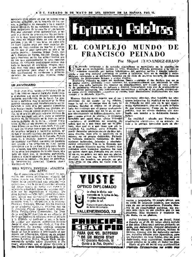 ABC MADRID 26-05-1973 página 69