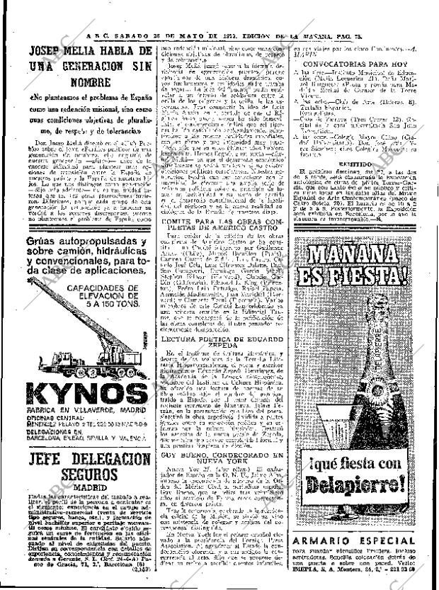 ABC MADRID 26-05-1973 página 74