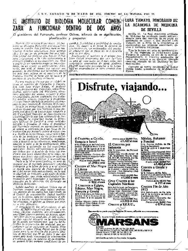 ABC MADRID 26-05-1973 página 77