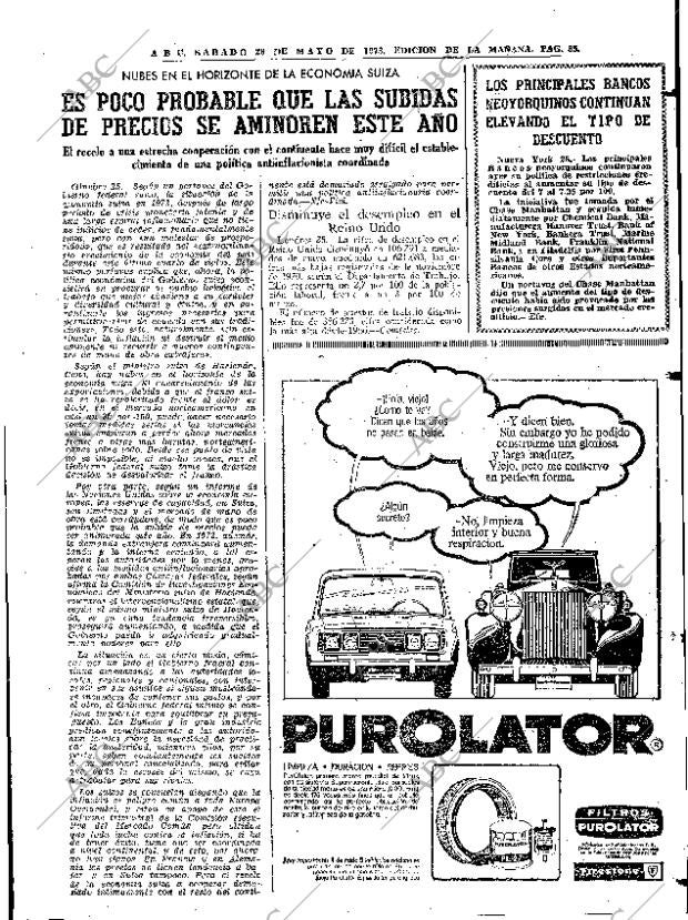ABC MADRID 26-05-1973 página 83