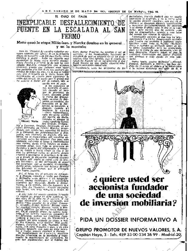 ABC MADRID 26-05-1973 página 93