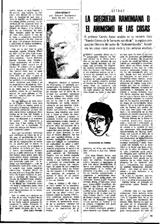 BLANCO Y NEGRO MADRID 26-05-1973 página 79