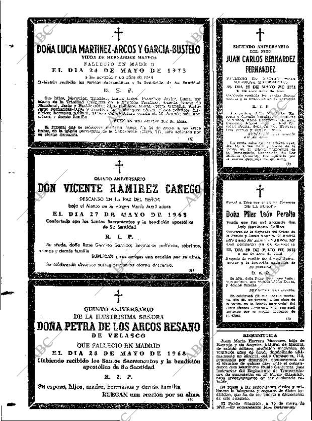 ABC MADRID 27-05-1973 página 110