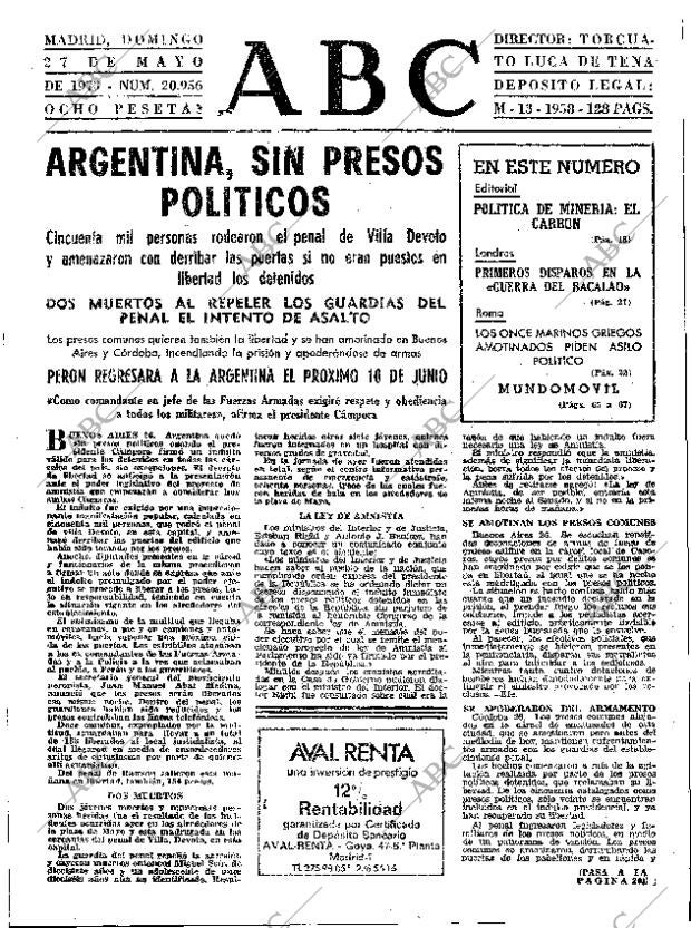 ABC MADRID 27-05-1973 página 17
