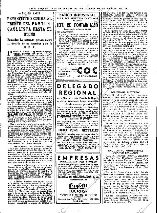 ABC MADRID 27-05-1973 página 26