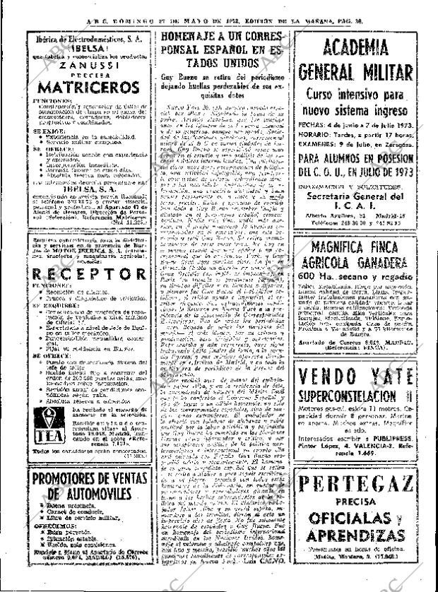 ABC MADRID 27-05-1973 página 30