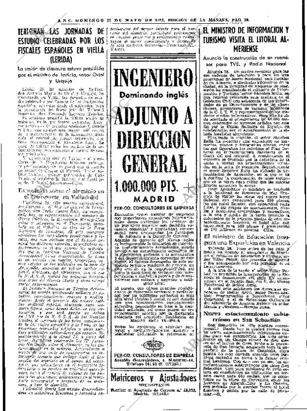 ABC MADRID 27-05-1973 página 39