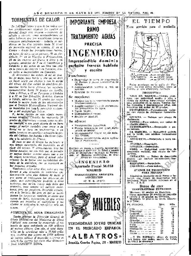 ABC MADRID 27-05-1973 página 40