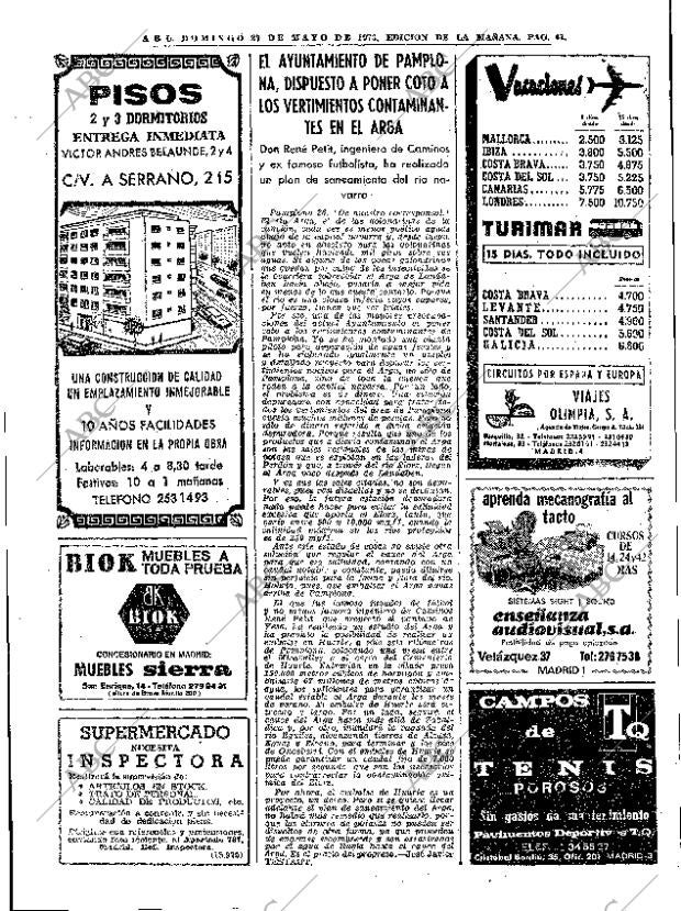 ABC MADRID 27-05-1973 página 41
