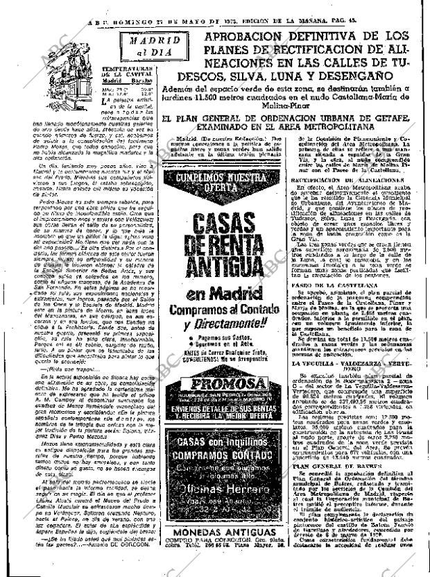 ABC MADRID 27-05-1973 página 45