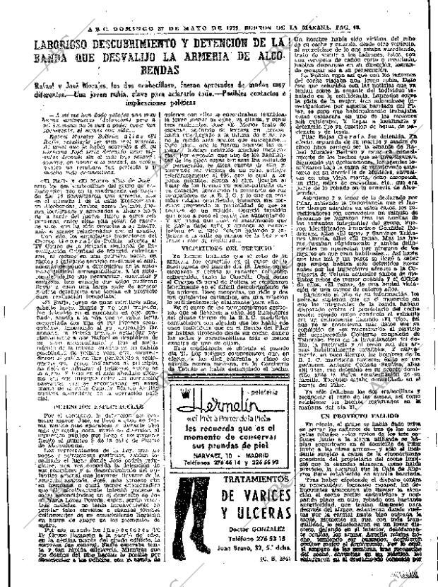 ABC MADRID 27-05-1973 página 49