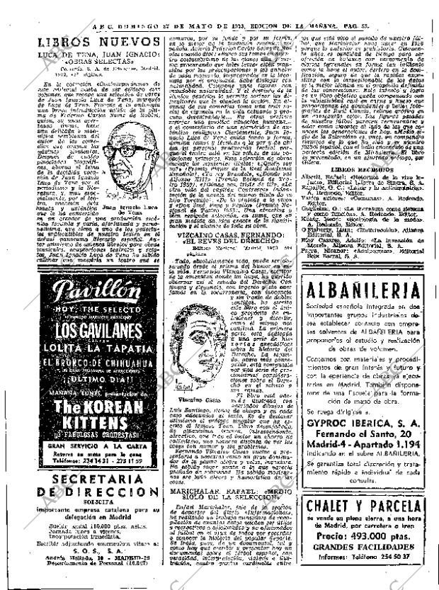 ABC MADRID 27-05-1973 página 53