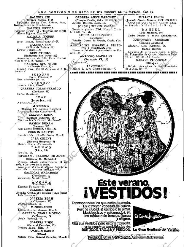 ABC MADRID 27-05-1973 página 55