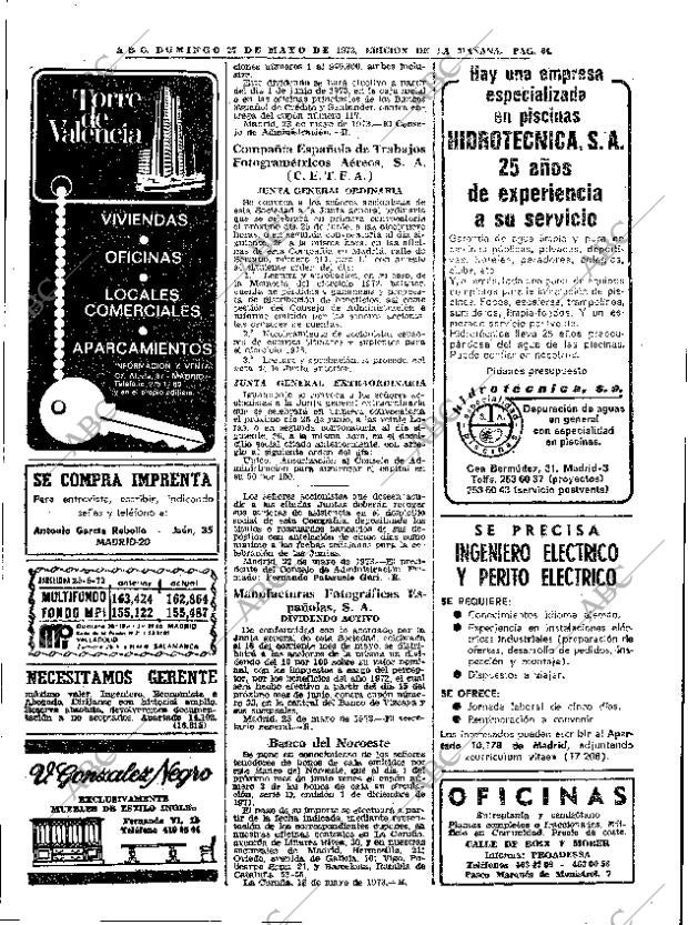 ABC MADRID 27-05-1973 página 64