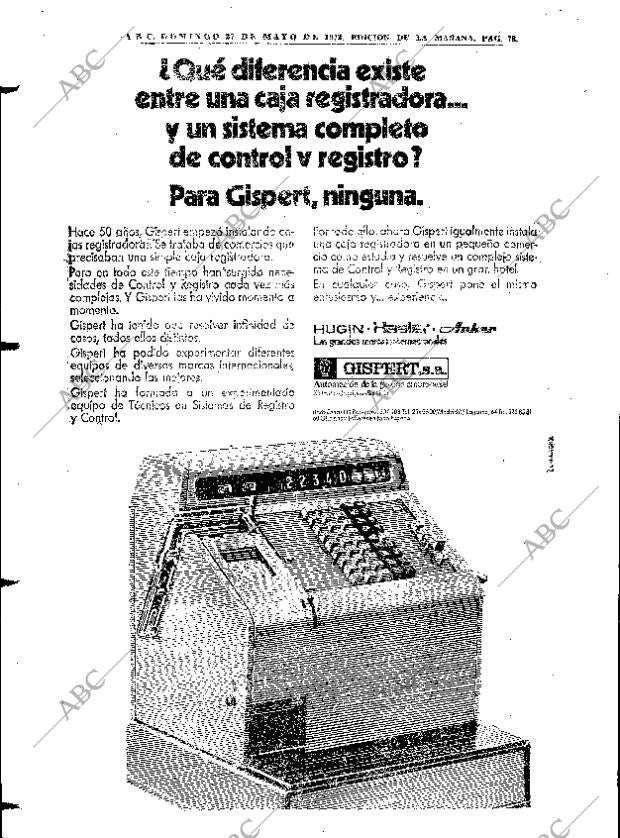 ABC MADRID 27-05-1973 página 78