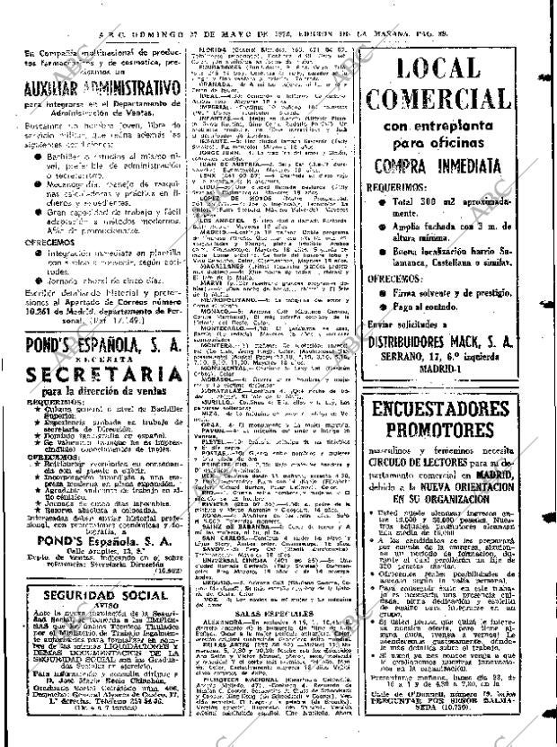 ABC MADRID 27-05-1973 página 89