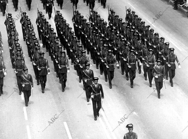 La Guardia Civil en el Desfile de la Victoria