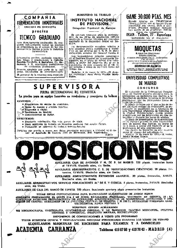 ABC MADRID 07-06-1973 página 126