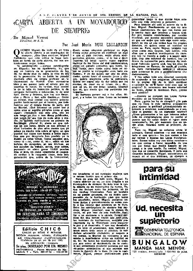 ABC MADRID 07-06-1973 página 67