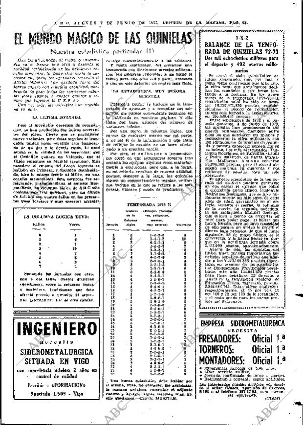 ABC MADRID 07-06-1973 página 93