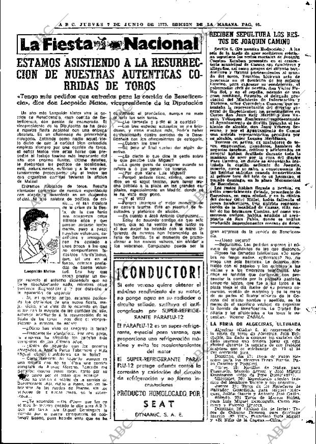 ABC MADRID 07-06-1973 página 95