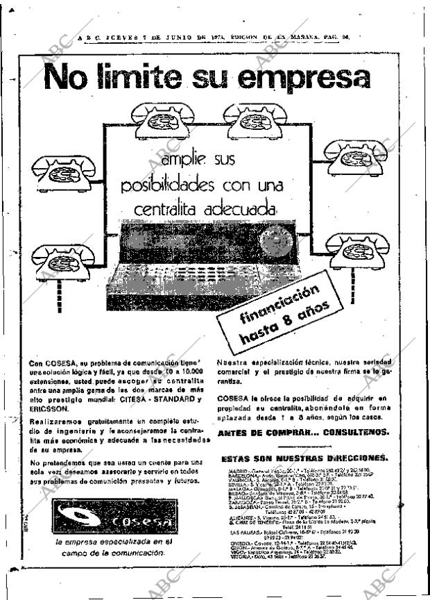 ABC MADRID 07-06-1973 página 96