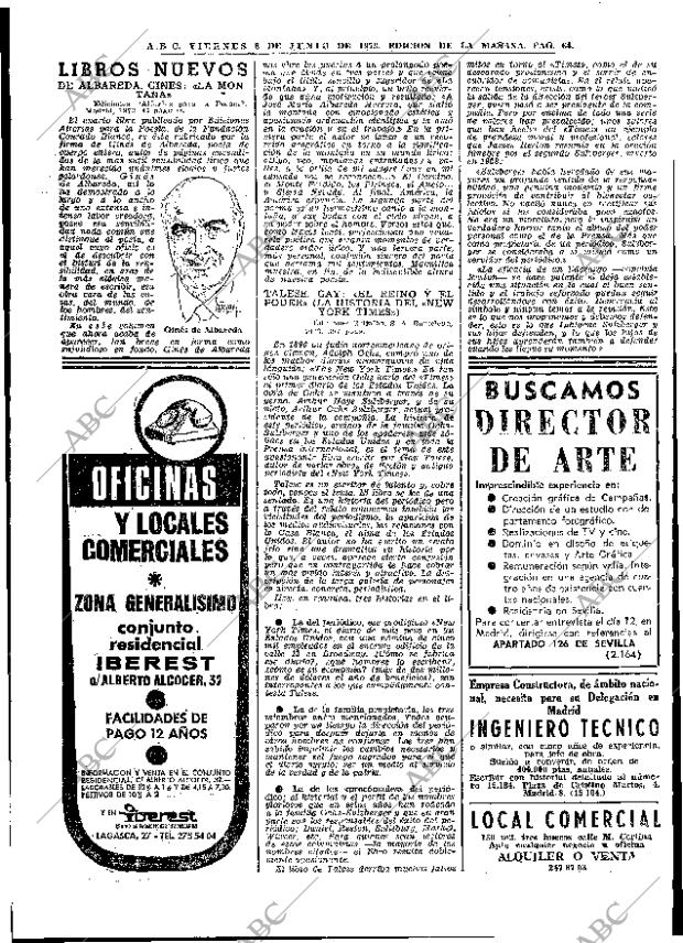 ABC MADRID 08-06-1973 página 64