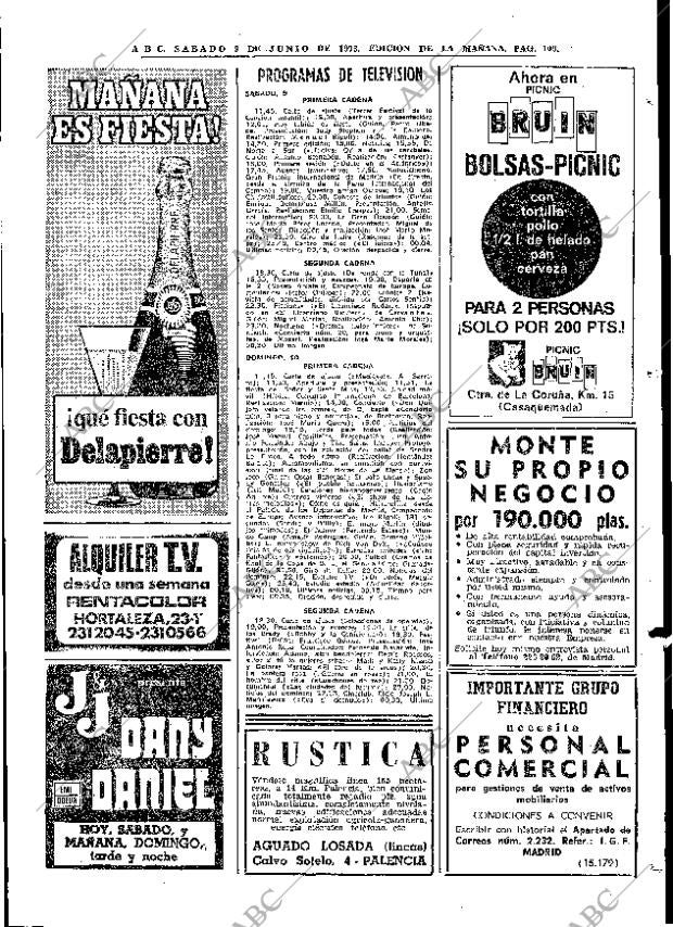 ABC MADRID 09-06-1973 página 109
