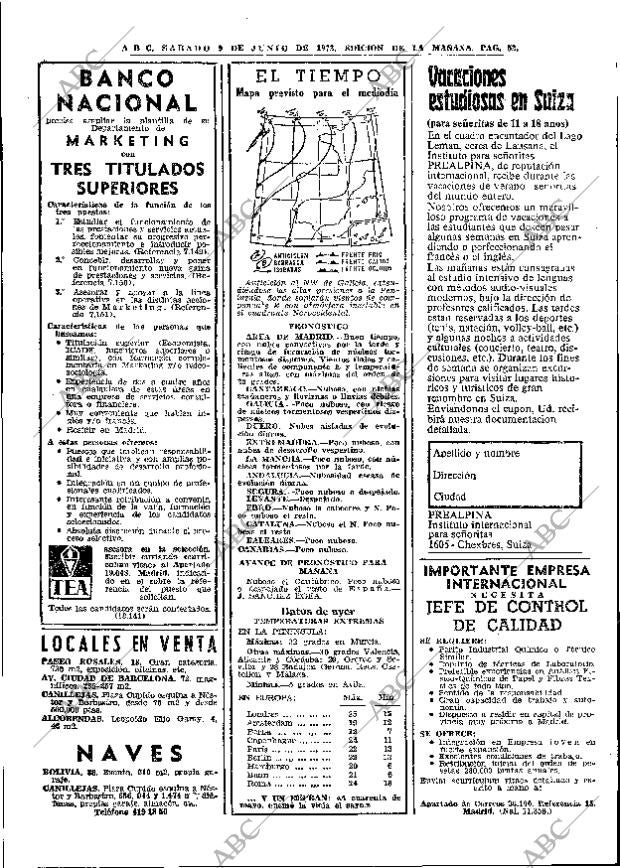 ABC MADRID 09-06-1973 página 52