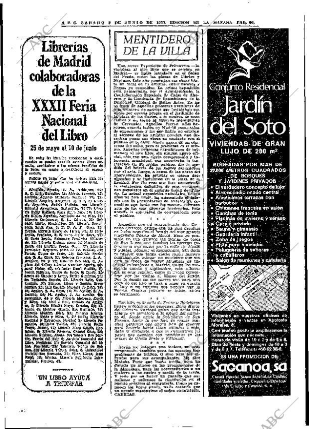 ABC MADRID 09-06-1973 página 66