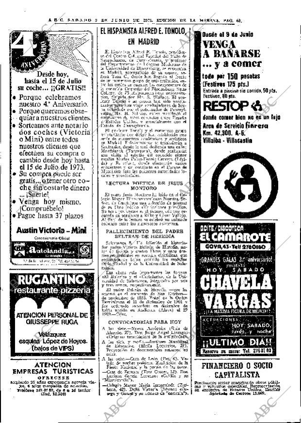ABC MADRID 09-06-1973 página 68