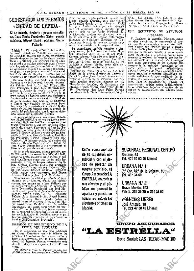 ABC MADRID 09-06-1973 página 69