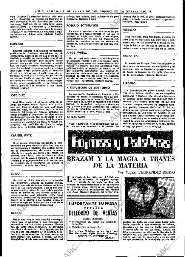 ABC MADRID 09-06-1973 página 71