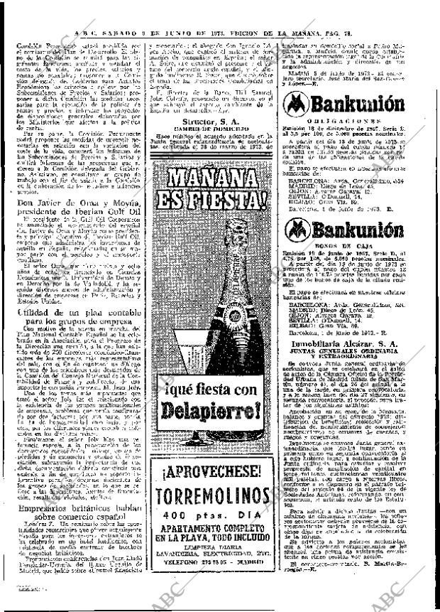 ABC MADRID 09-06-1973 página 78
