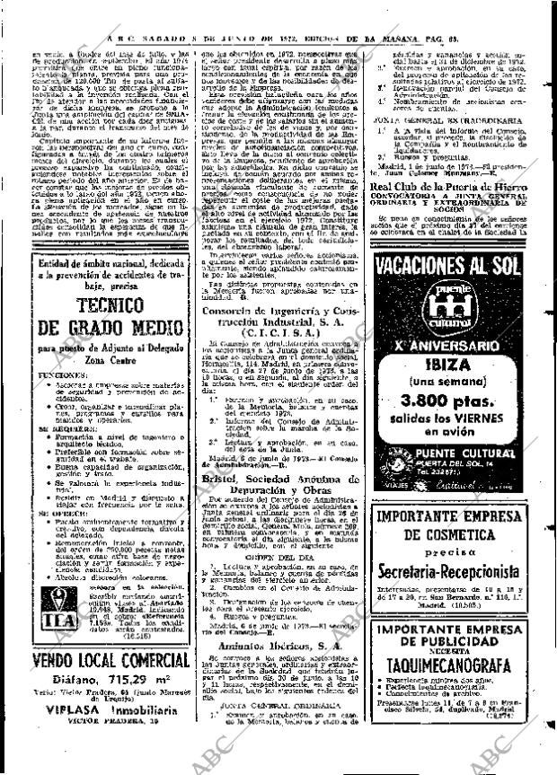 ABC MADRID 09-06-1973 página 83