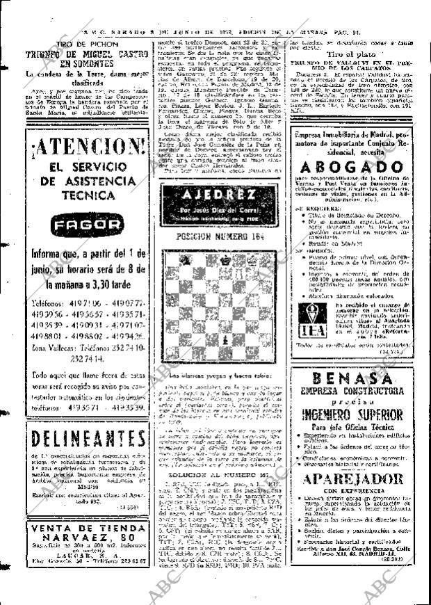 ABC MADRID 09-06-1973 página 94