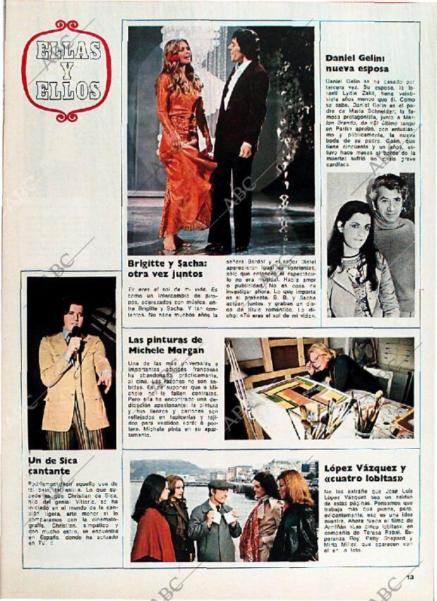 BLANCO Y NEGRO MADRID 09-06-1973 página 13