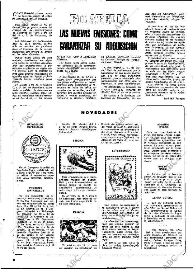 BLANCO Y NEGRO MADRID 09-06-1973 página 8