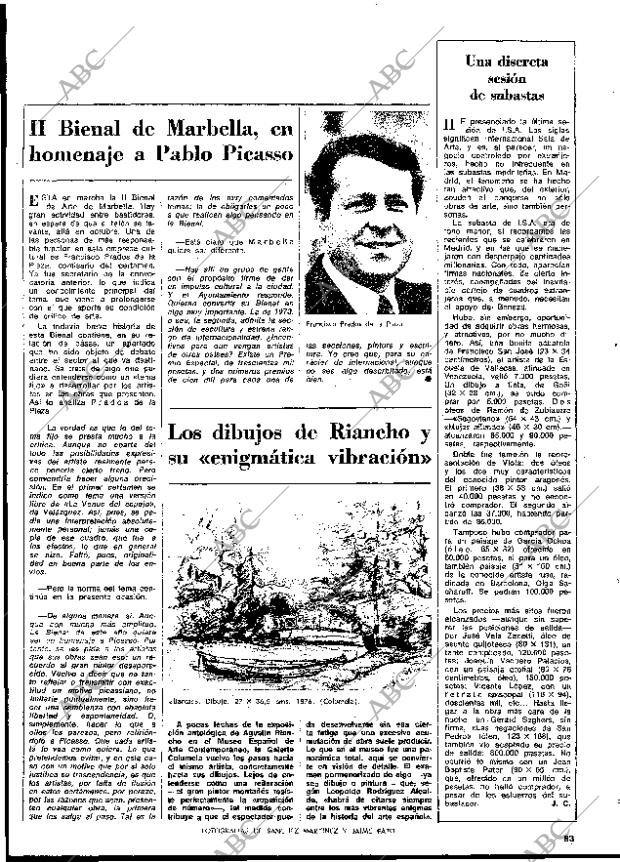 BLANCO Y NEGRO MADRID 09-06-1973 página 83
