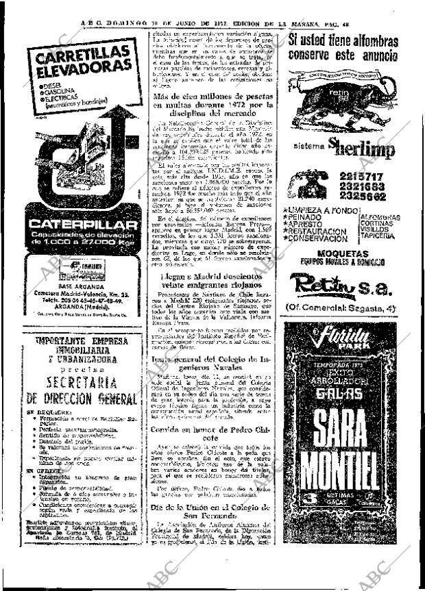 ABC MADRID 10-06-1973 página 46