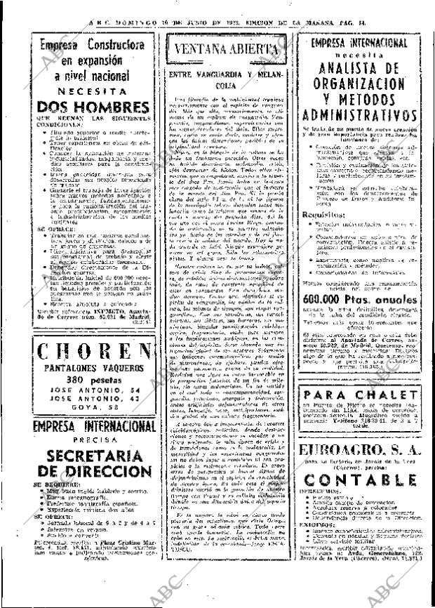 ABC MADRID 10-06-1973 página 54