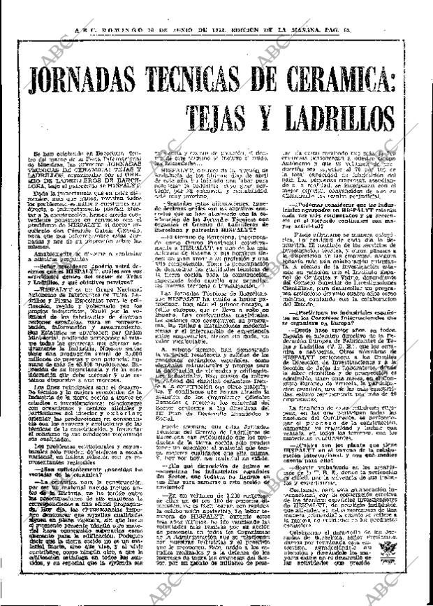 ABC MADRID 10-06-1973 página 62