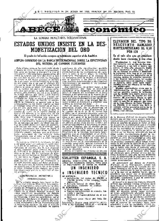 ABC MADRID 10-06-1973 página 63
