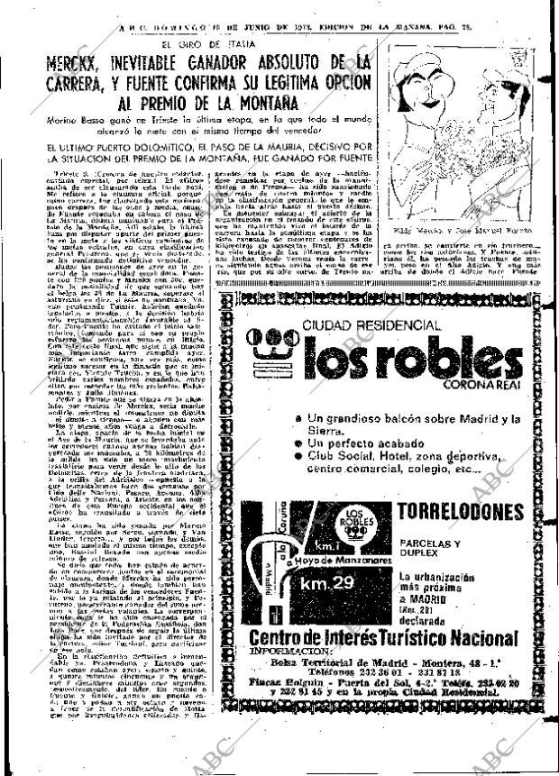ABC MADRID 10-06-1973 página 75