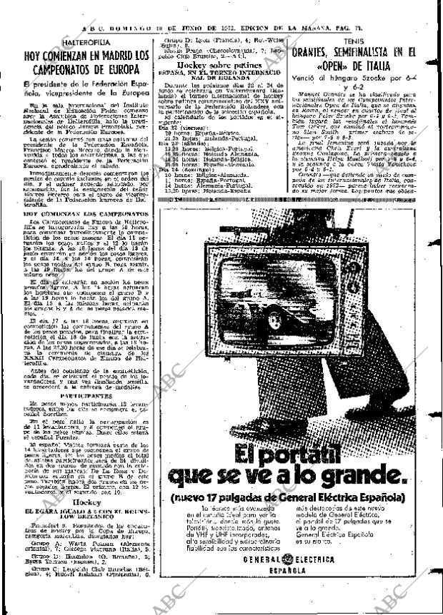 ABC MADRID 10-06-1973 página 77